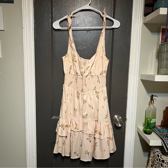 Backyard Roses Floral Dress - Picture 2 of 6